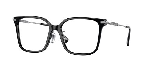 Burberry BE2376 ELIZABETH Asian Fit 3001 Eyeglasses in Black 